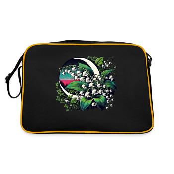Muguet - Sac Retro - noir/or - Dos