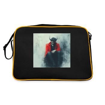 Devil - Retro Bag - black/gold - Back