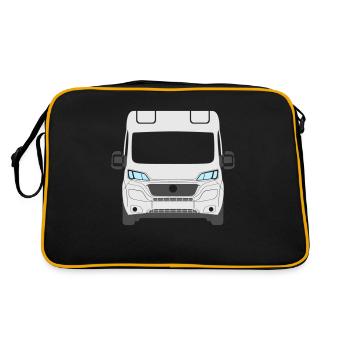 Jumper Boxer Ducato avant 2019 Bus Transporter - Sac Retro - noir/or - Dos