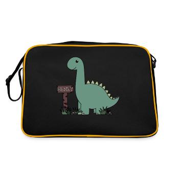 Dino Henry - Sac Retro - noir/or - Dos