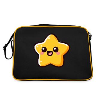 Stern Comic - Retro Bag - black/gold - Back