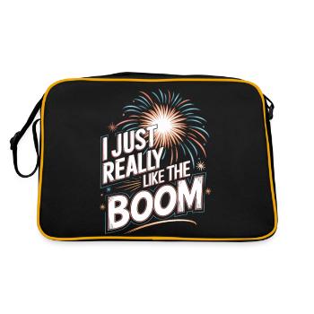 Pyrotechnics Fireworks Pyrotechnics - Retro Bag - black/gold - Back