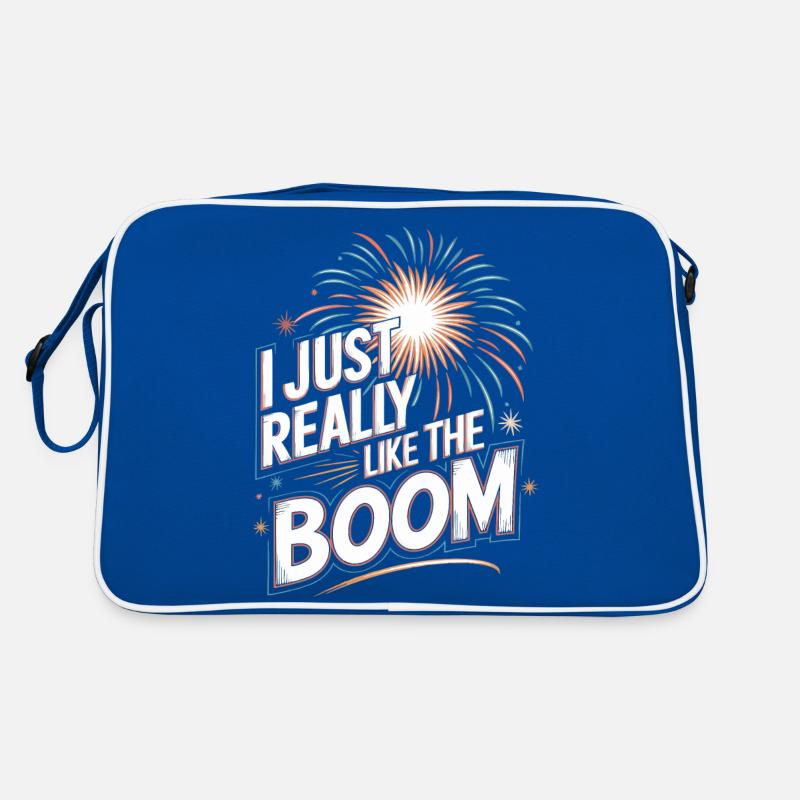 Pyrotechnics Fireworks Pyrotechnics Retro Bag