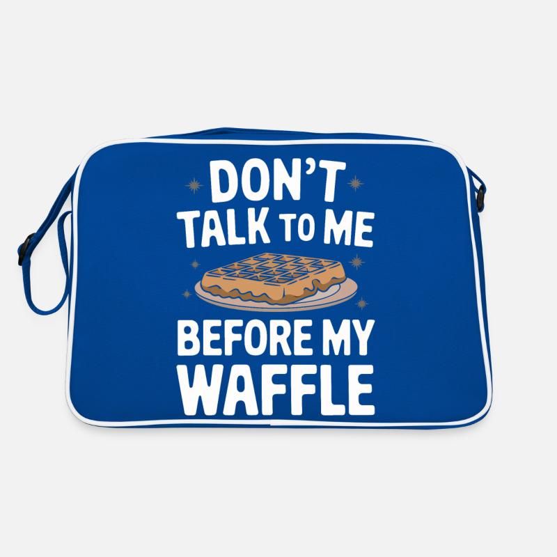 Waffles Breakfast Sweets Retro Bag