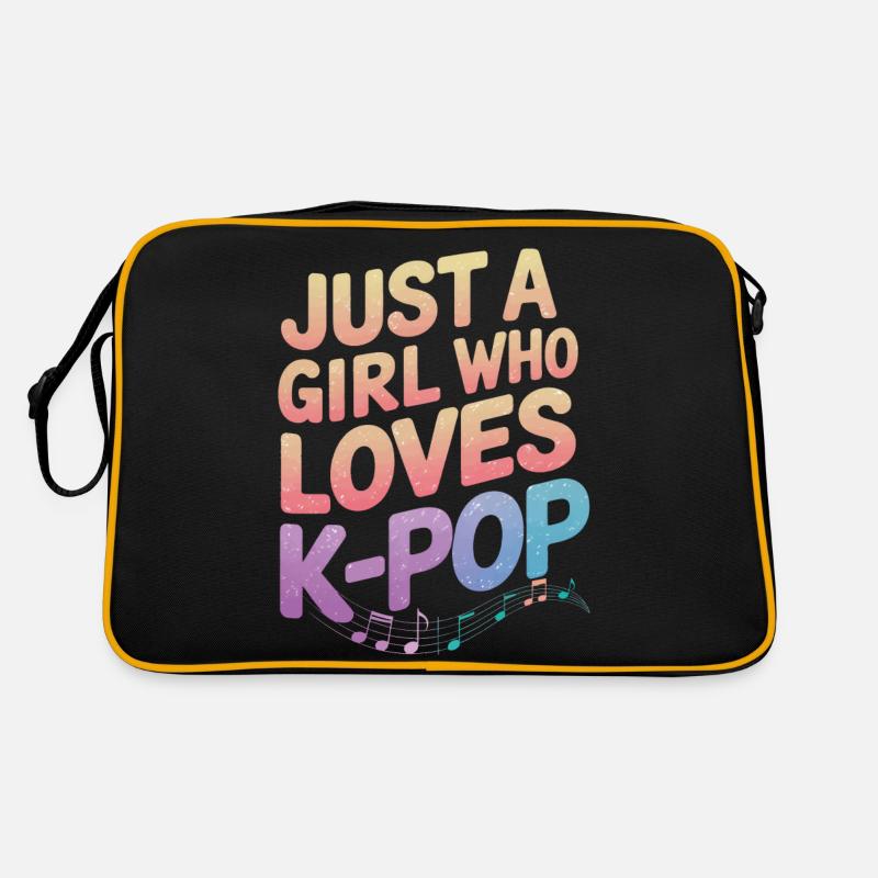Musique K-Pop Pop Coréenne Sac Retro
