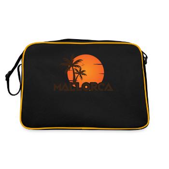 MALLORCA SUNSET - Sac Retro - noir/or - Dos
