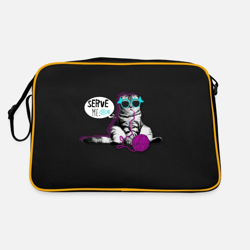 smart cat Retro Tasche