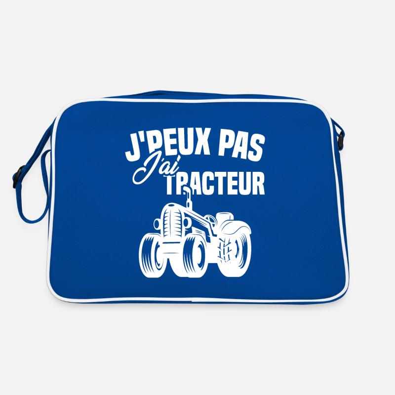 J'peux pas j'ai tracteur Sac Retro