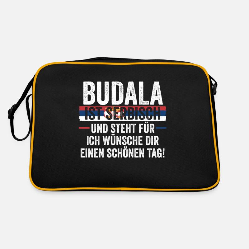 Serbe Serbe Serbie Sac Retro
