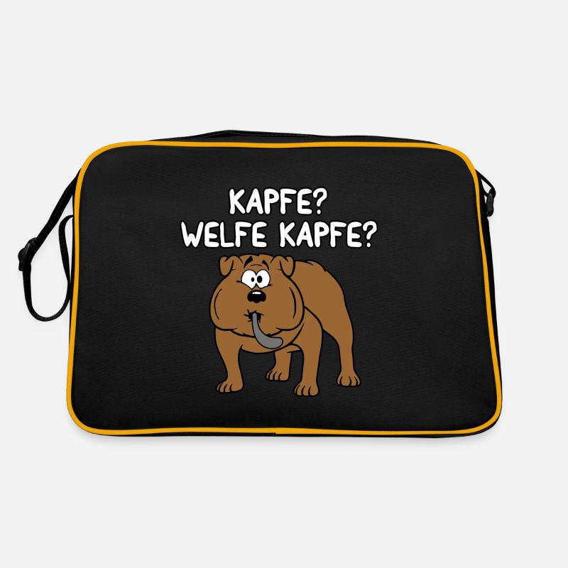 Kapfe welfe Kapfe Retro Tasche