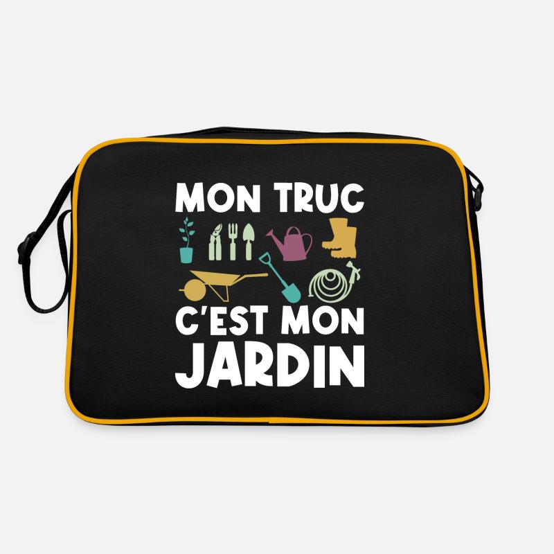 Mon truc c'est mon jardin Sac Retro