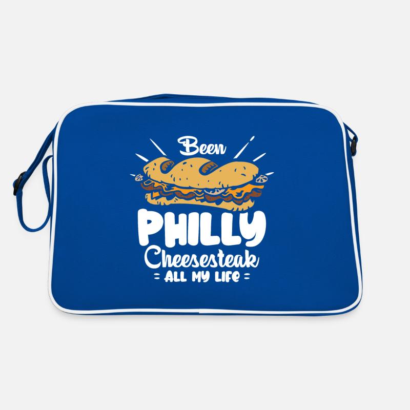 Philly Cheesesteak Sandwich Retro Tasche