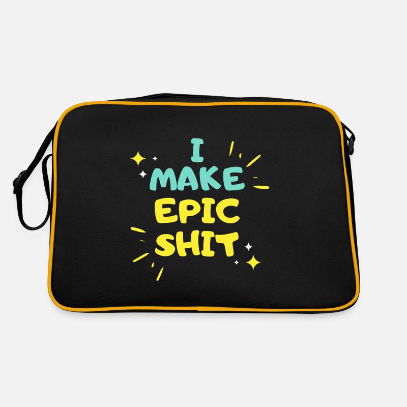 I make Epic Shit Do Things Retro Bag