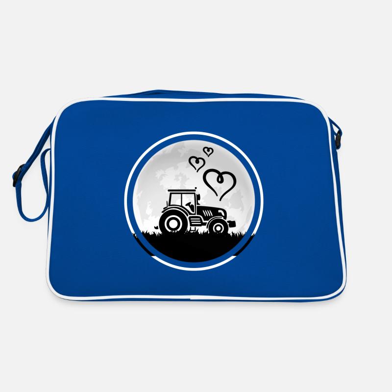 Traktor Traktorfahrer Schlepper "Traktor-Liebe" Retro Tasche