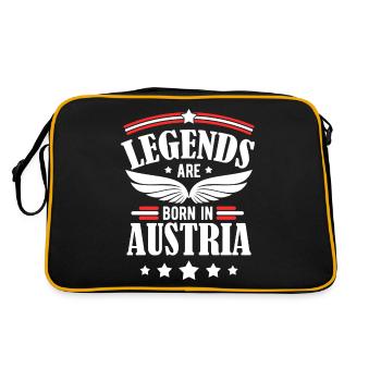 Austria - Retro Bag - black/gold - Back