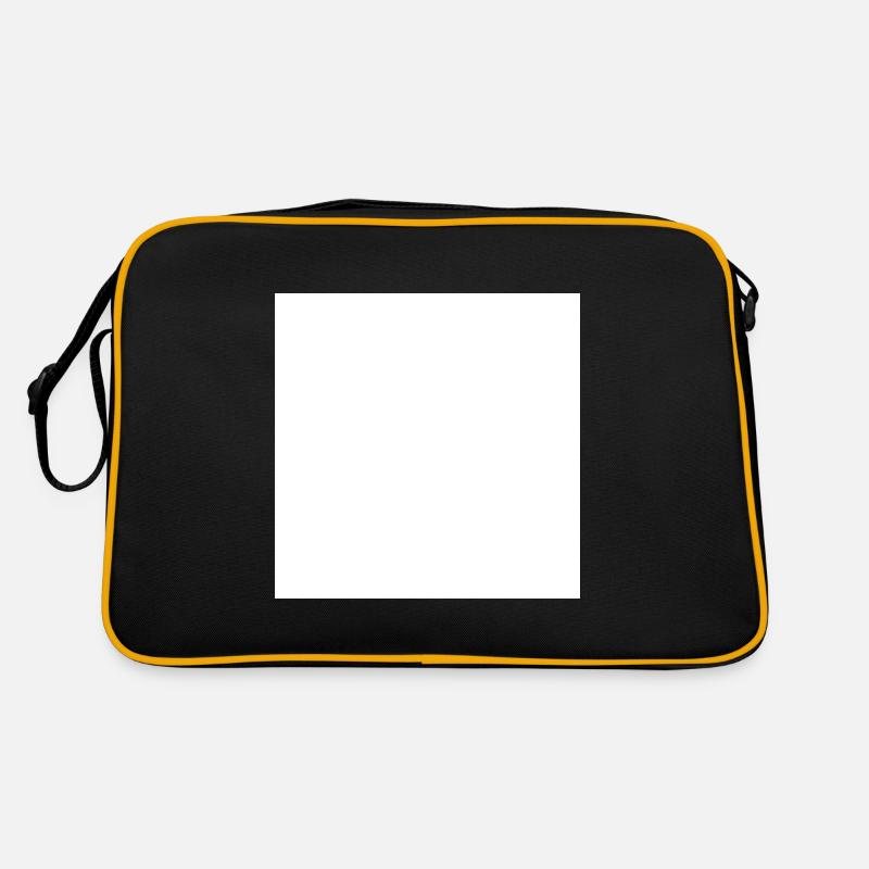 Quadrat Weiß Retro Tasche