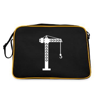 Chantier de grue - Sac Retro - noir/or - Dos