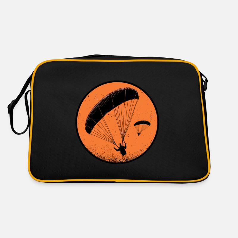 paraglider paraglider paraglider paragliding Retro Bag