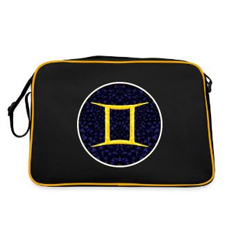Gemini - Retro Bag - black/gold - Back