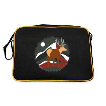 Mountain host - Retro Bag - black/gold - Back