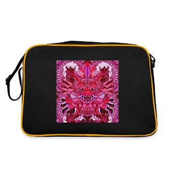 bali rose - Sac Retro - noir/or - Dos