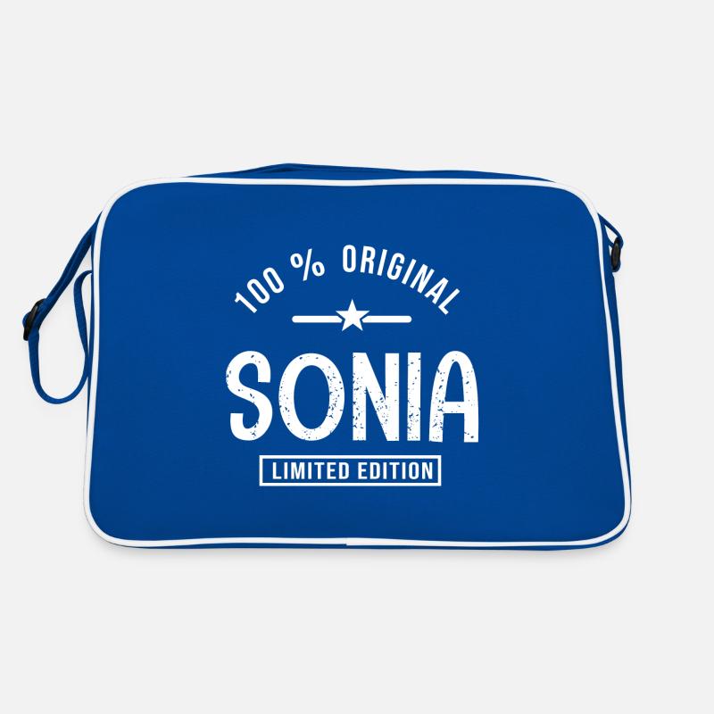 Sonia personalized shirt first name sonia Retro Bag