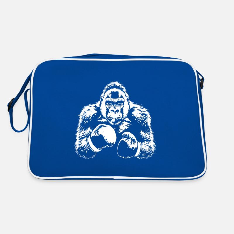 Gorilla Boxing Fighter MMA Retro Bag