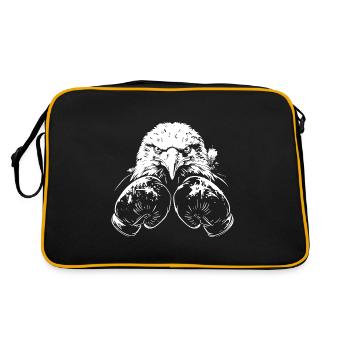 Eagle Boxing Fighter MMA - Sac Retro - noir/or - Dos