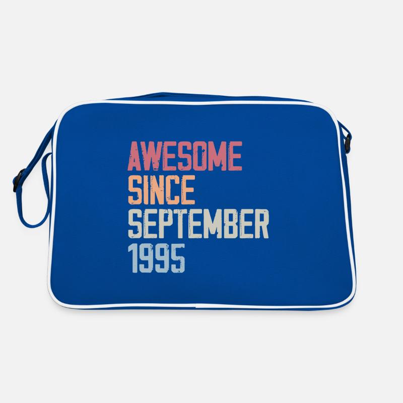 Bogosse geboren im September 1995 Geburtstagsgeschenk Retro Tasche