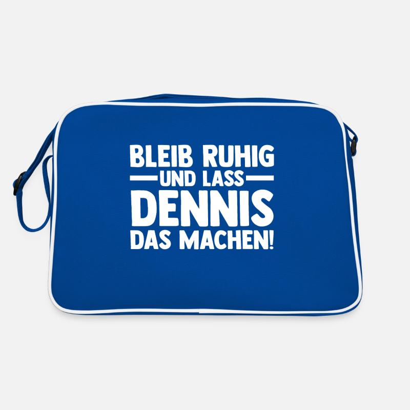 First name Dennis Retro Bag
