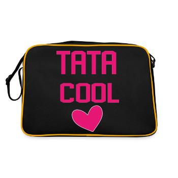 TATA COOL COEUR - Sac Retro - noir/or - Dos