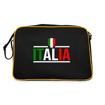 Italie Italien Italien Italie - Sac Retro - noir/or - Dos