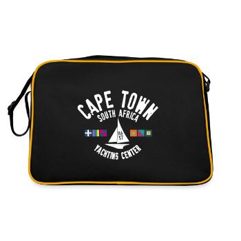 Cape Town yachting center - Sac Retro - noir/or - Dos