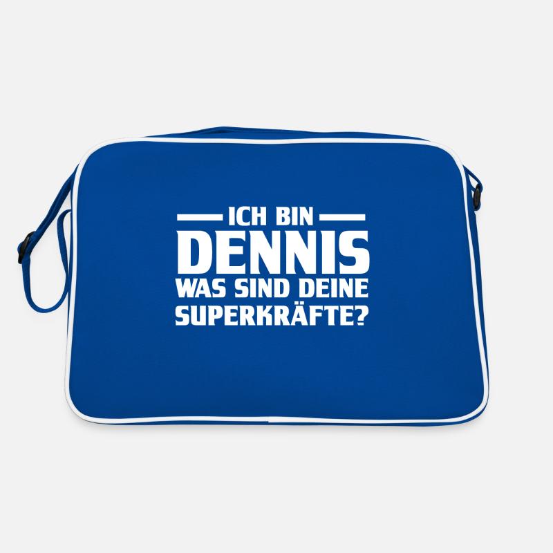 First name Dennis Retro Bag