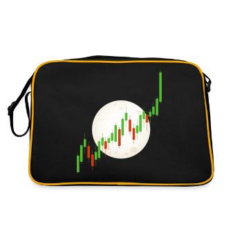 Blockchain Crypto Trading Échange de devises - Sac Retro - noir/or - Dos