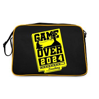 Wedding Loading 2024 Game Over - Sac Retro - noir/or - Dos