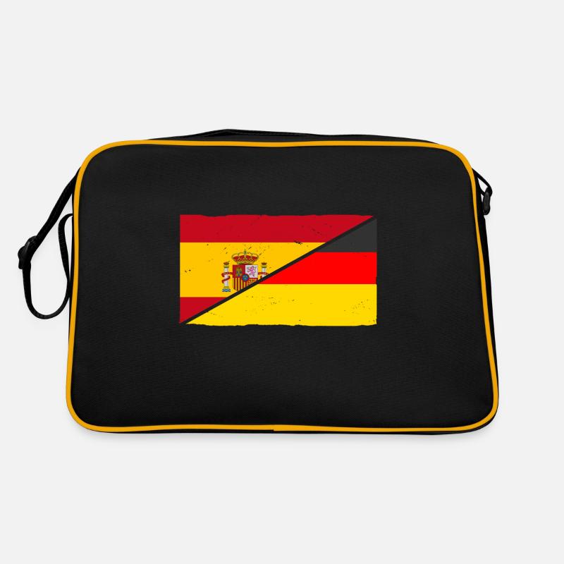 Spanier Deutschland Spanien Retro Tasche