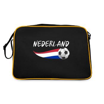 Holland Netherlands Netherlands - Retro Bag - black/gold - Back