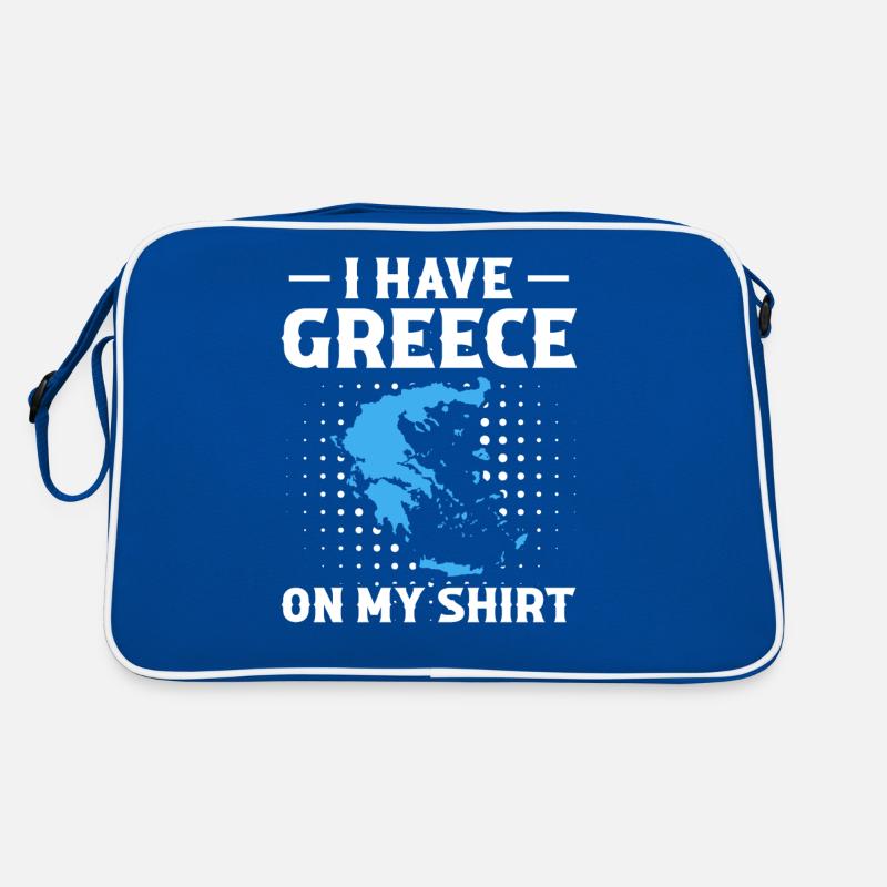 J’ai la Grèce sur mon motif Sac Retro
