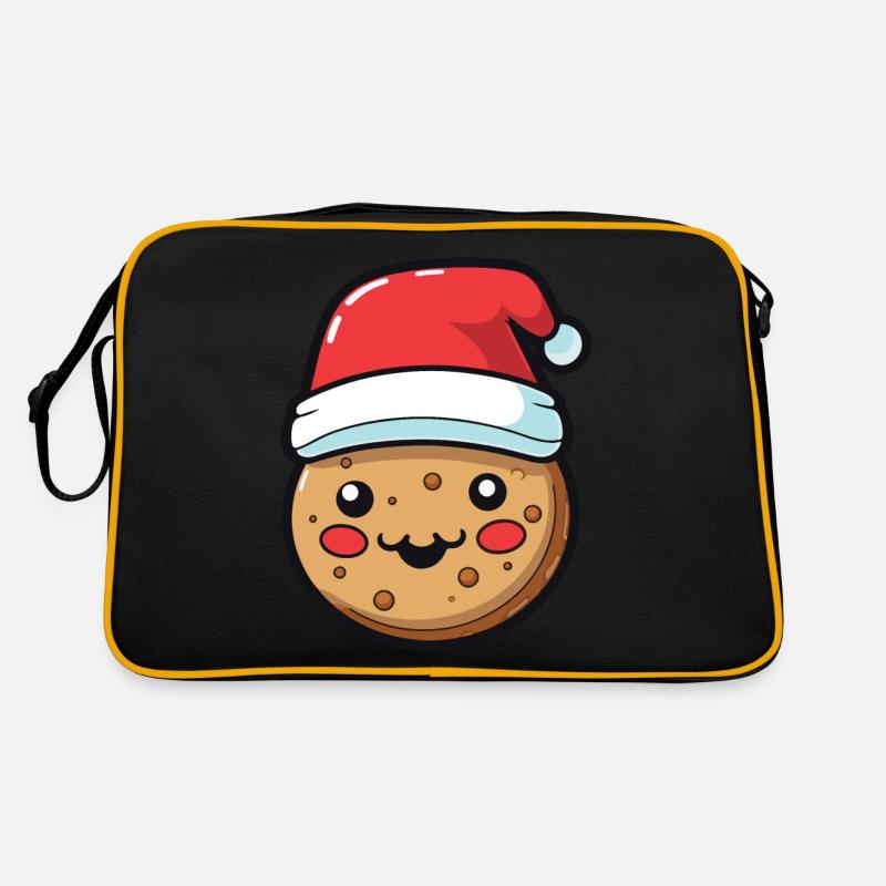 Bande dessinée de Noël biscuit Sac Retro