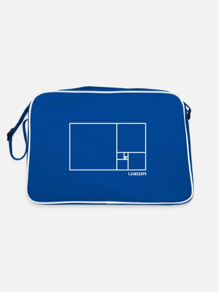architect - Retro Bag - blue/white - Back