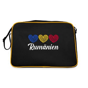 Romanians Romania - Retro Bag - black/gold - Back