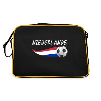Holland Netherlands Netherlands - Retro Bag - black/gold - Back