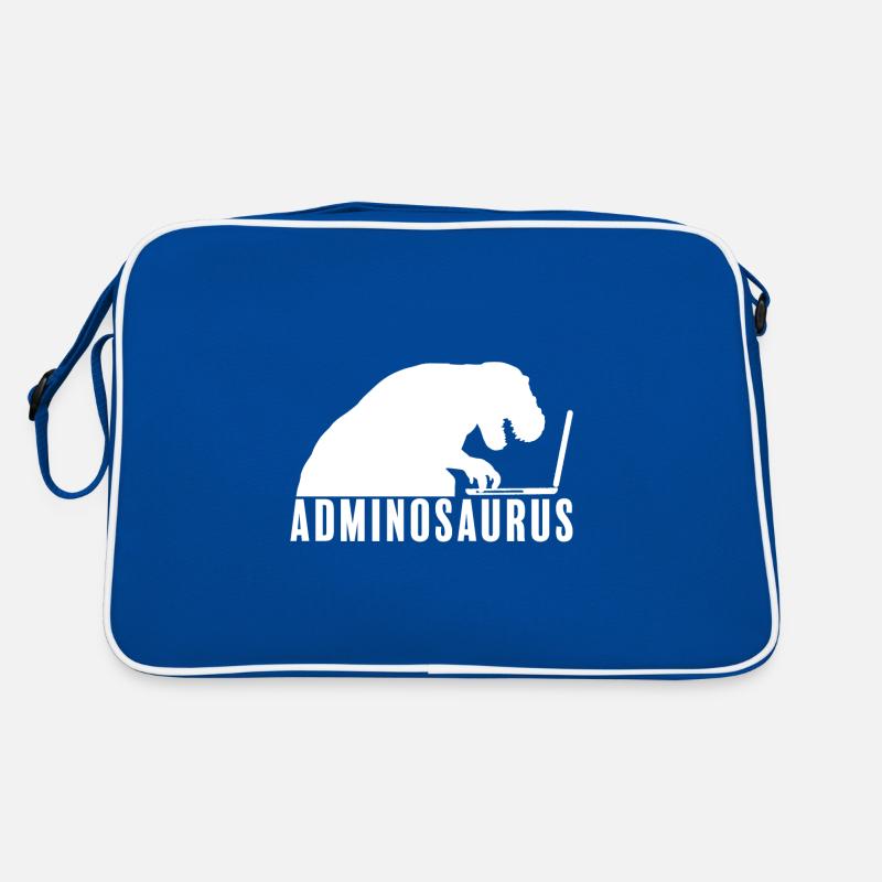 Admin Administrateur Informatique Ordinateur Sac Retro