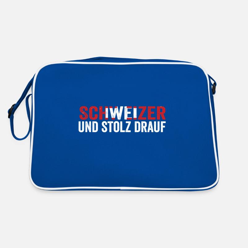 Schweizer Schweiz Retro Tasche