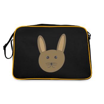 Brown Rabbit - Retro Bag - black/gold - Back
