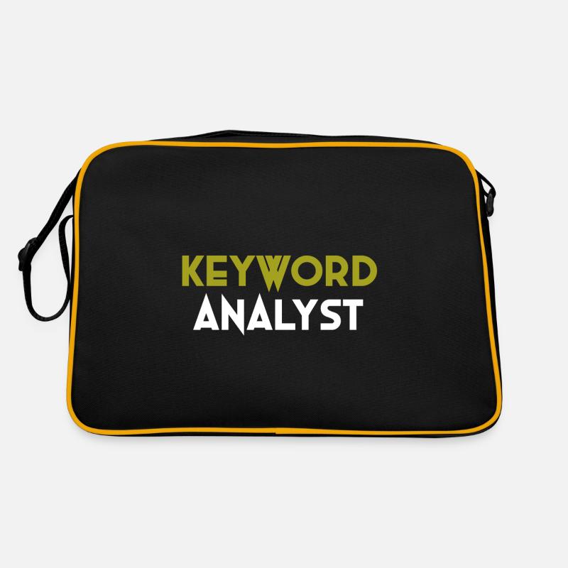 Keyword Analyst Spezial Retro Tasche