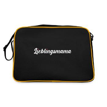 Mom Best Mom - Retro Bag - black/gold - Back