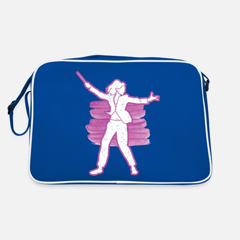 Mädchen Dirigent Klassische Musik Orchester Geschenk Retro Tasche