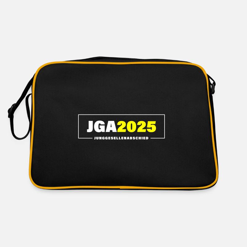 Jga 2025 Junggesellenabschied Bräutigam Retro Tasche